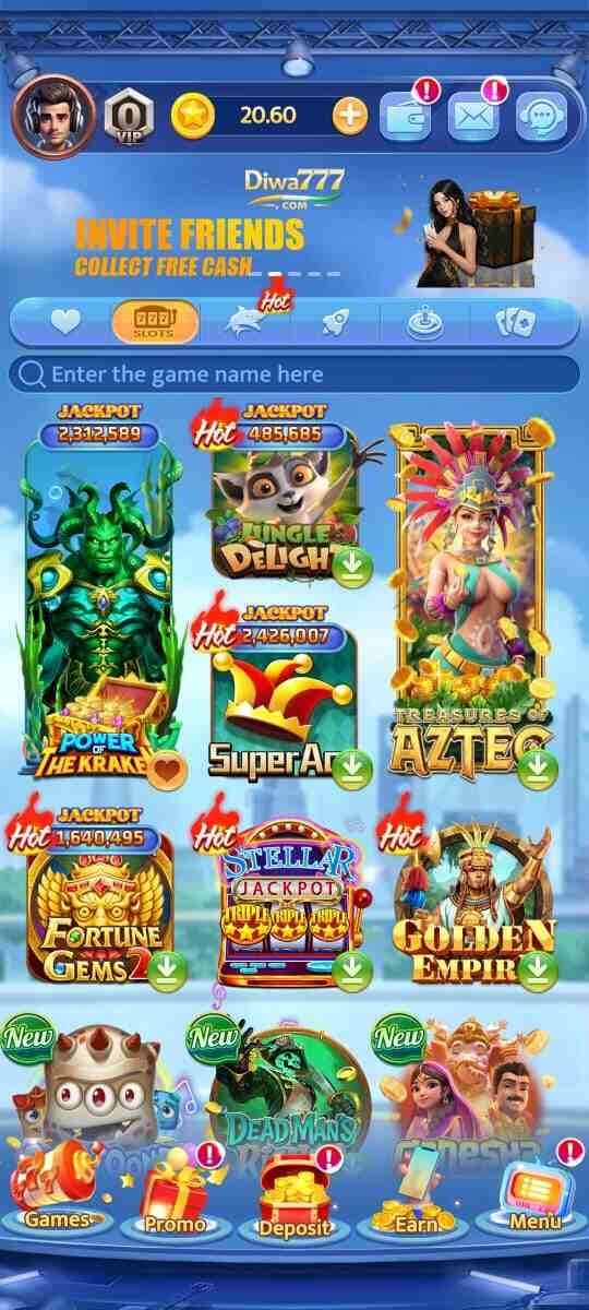 Diwa777 Game download screen for Android showing latest version and official app interface